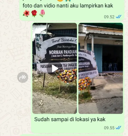 Pengiriman Karangan Bunga Outdoor Wedding Bintaro